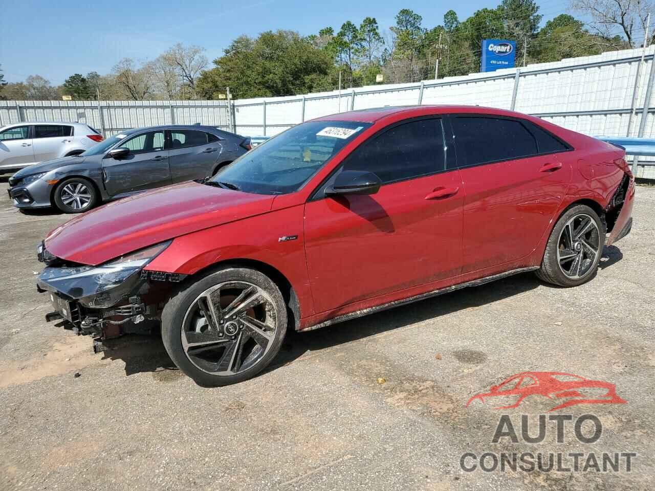 HYUNDAI ELANTRA 2023 - KMHLR4AF8PU491140
