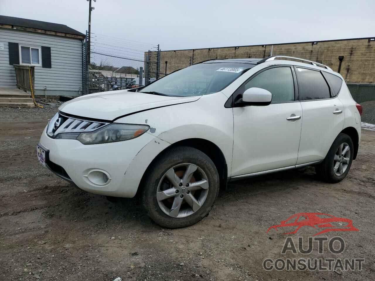 NISSAN MURANO 2009 - JN8AZ18W89W204102
