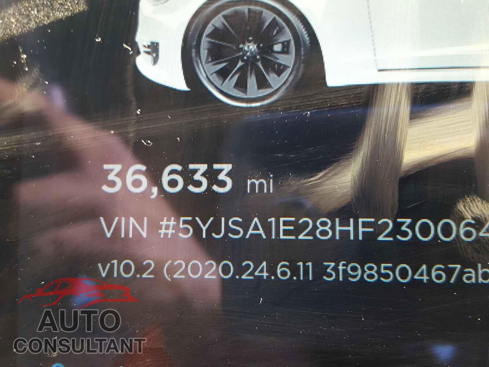 TESLA MODEL S 2017 - 5YJSA1E28HF230064