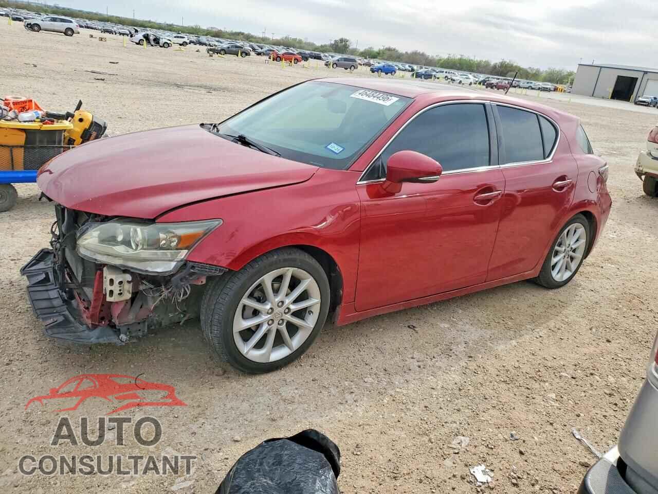 LEXUS CT 200 2012 - JTHKD5BHXC2120490