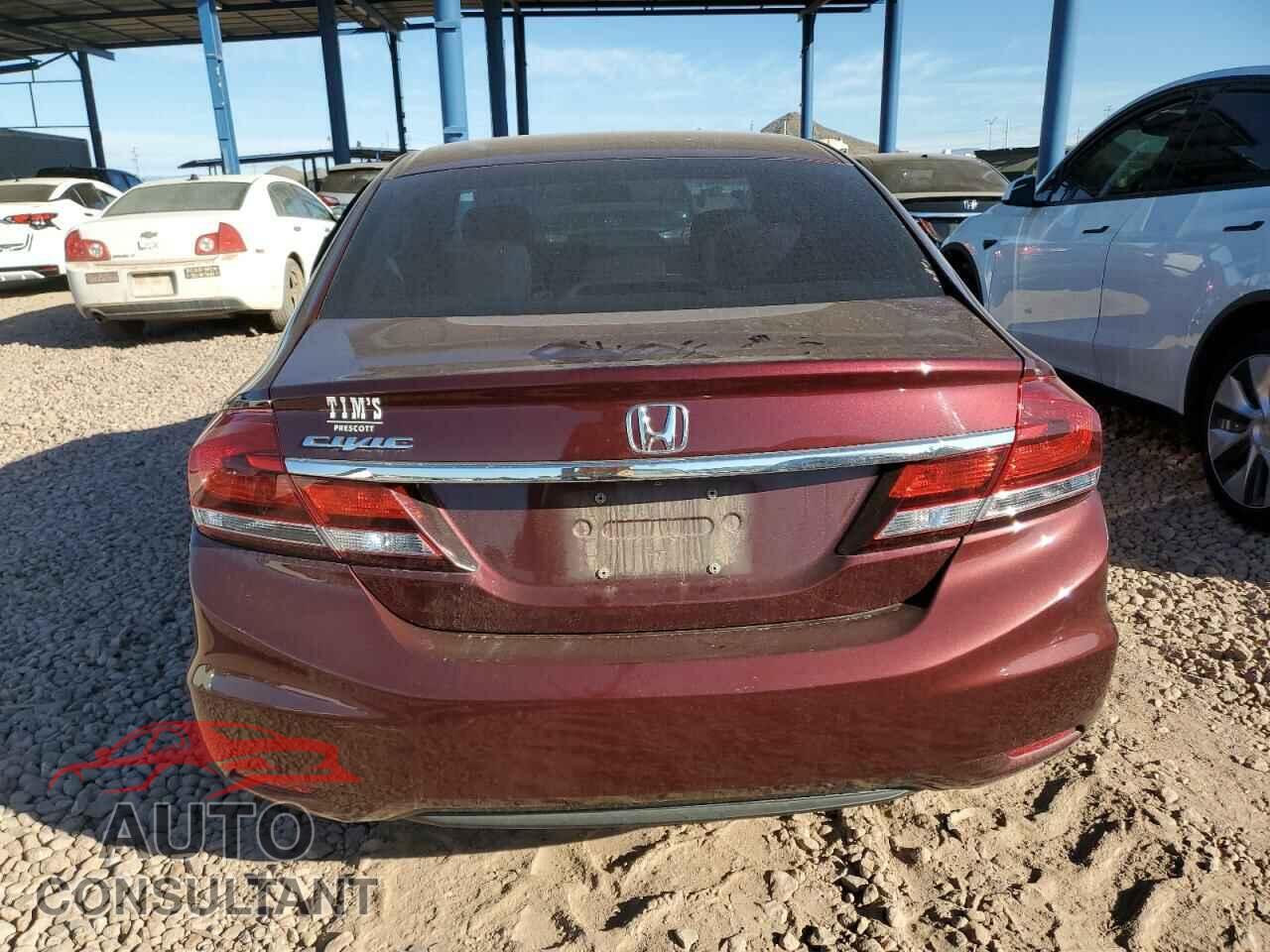 HONDA CIVIC 2014 - 19XFB2F87EE009581