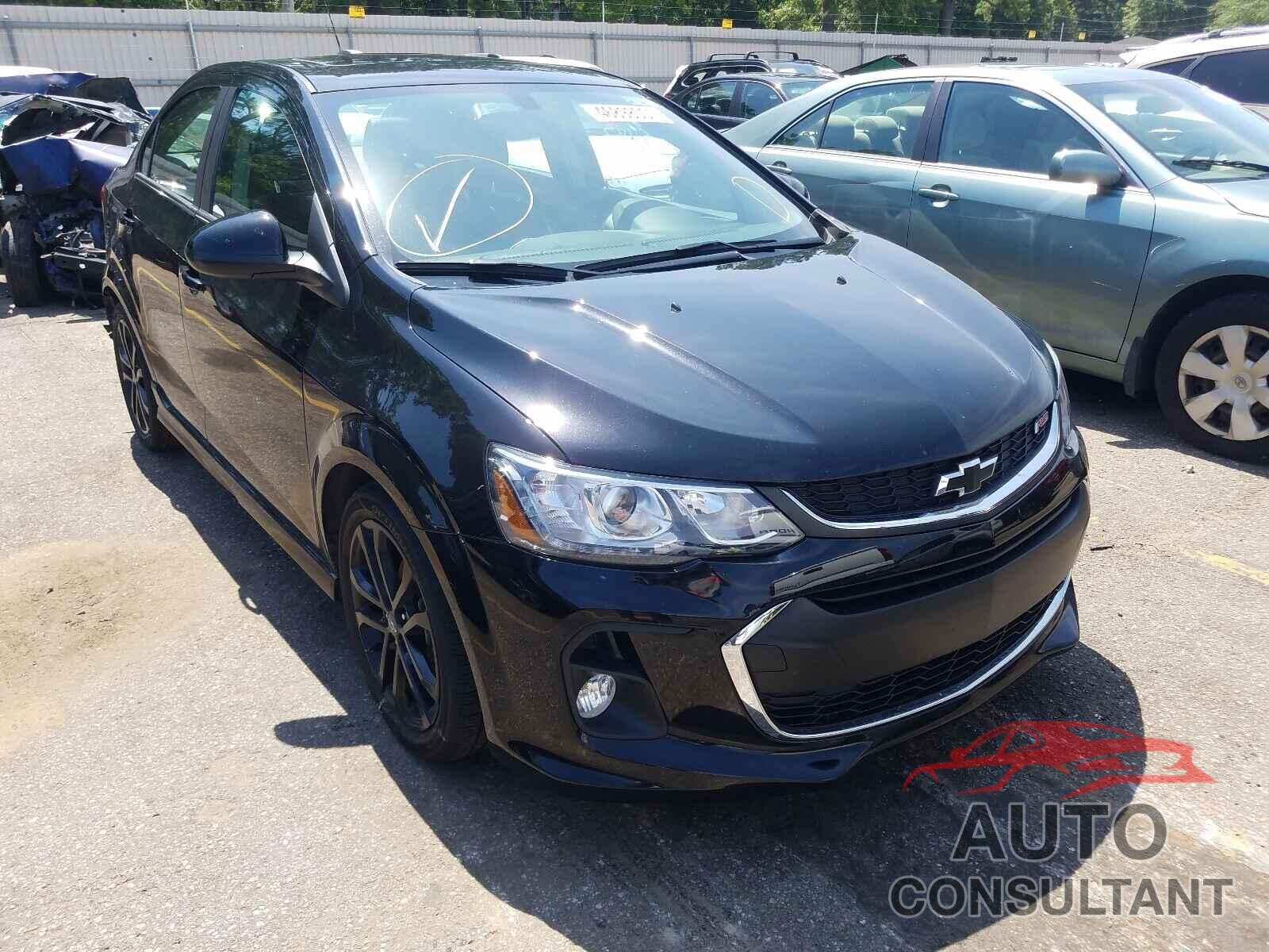 CHEVROLET SONIC 2020 - 1G1JF5SB9L4107746