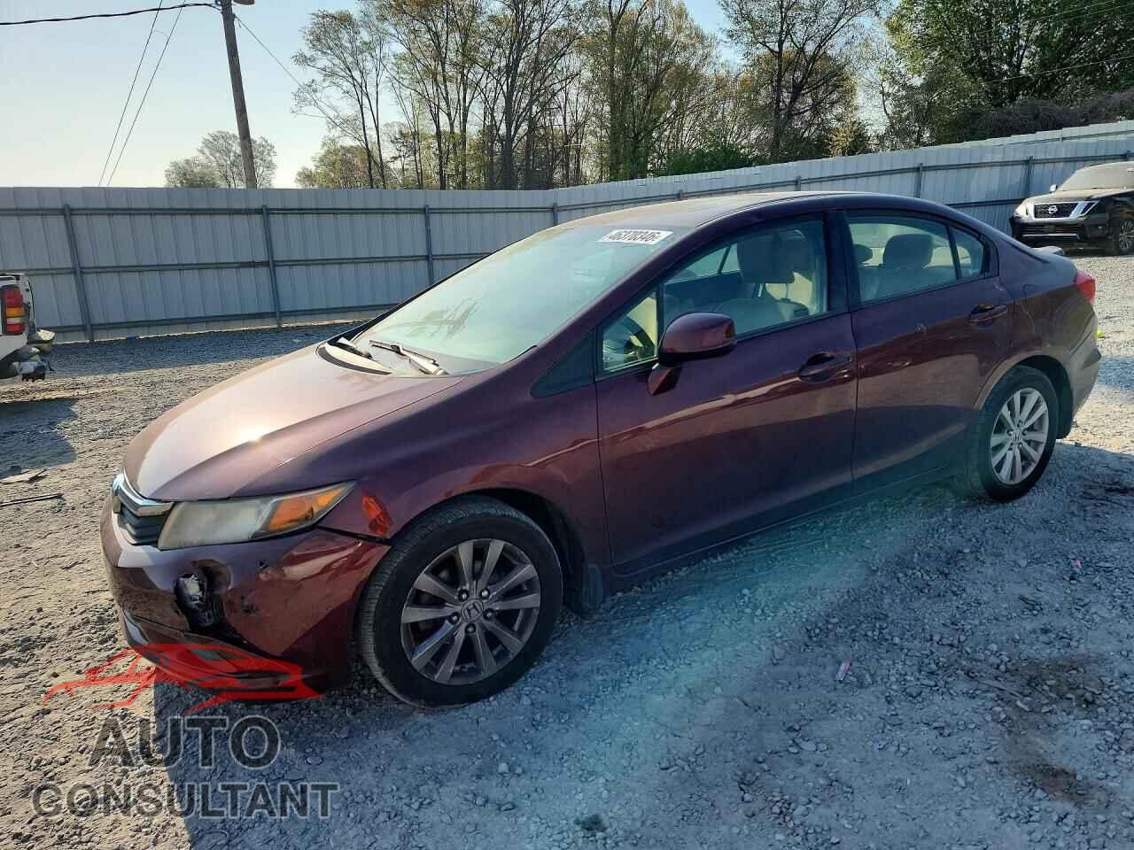 HONDA CIVIC 2012 - JHMFB2F85CS002783