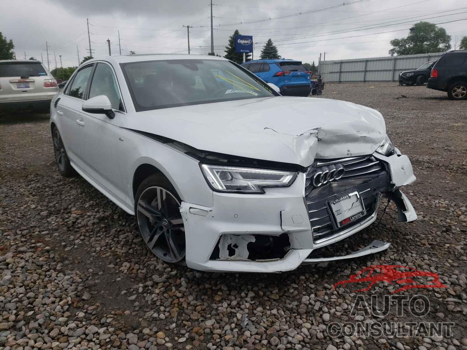 AUDI A4 2018 - WAUENAF46JA149187