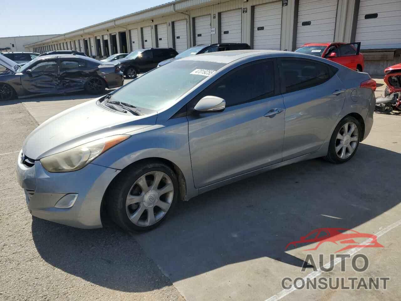 HYUNDAI ELANTRA 2013 - KMHDH4AE7DU743616
