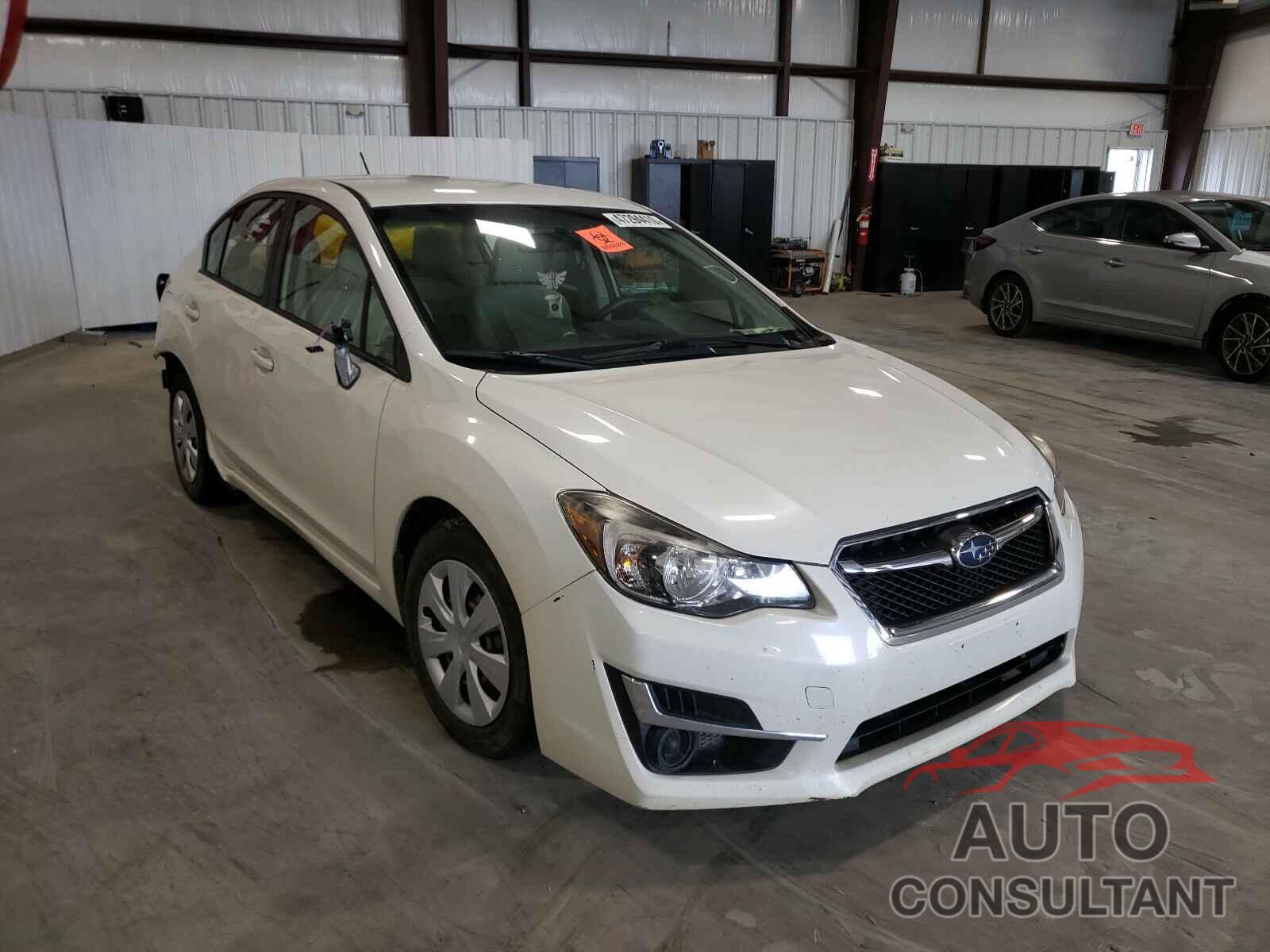 SUBARU IMPREZA 2016 - JF1GJAA60GH012607