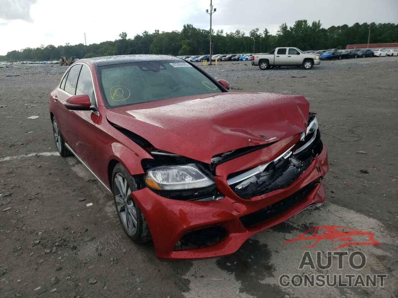 MERCEDES-BENZ C-CLASS 2018 - WDDWF4JB6JR326470