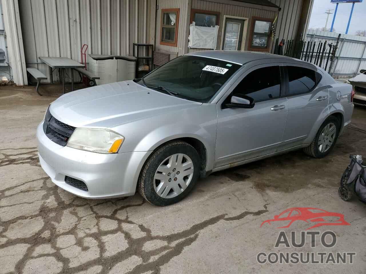 DODGE AVENGER 2012 - 1C3CDZAB4CN285366