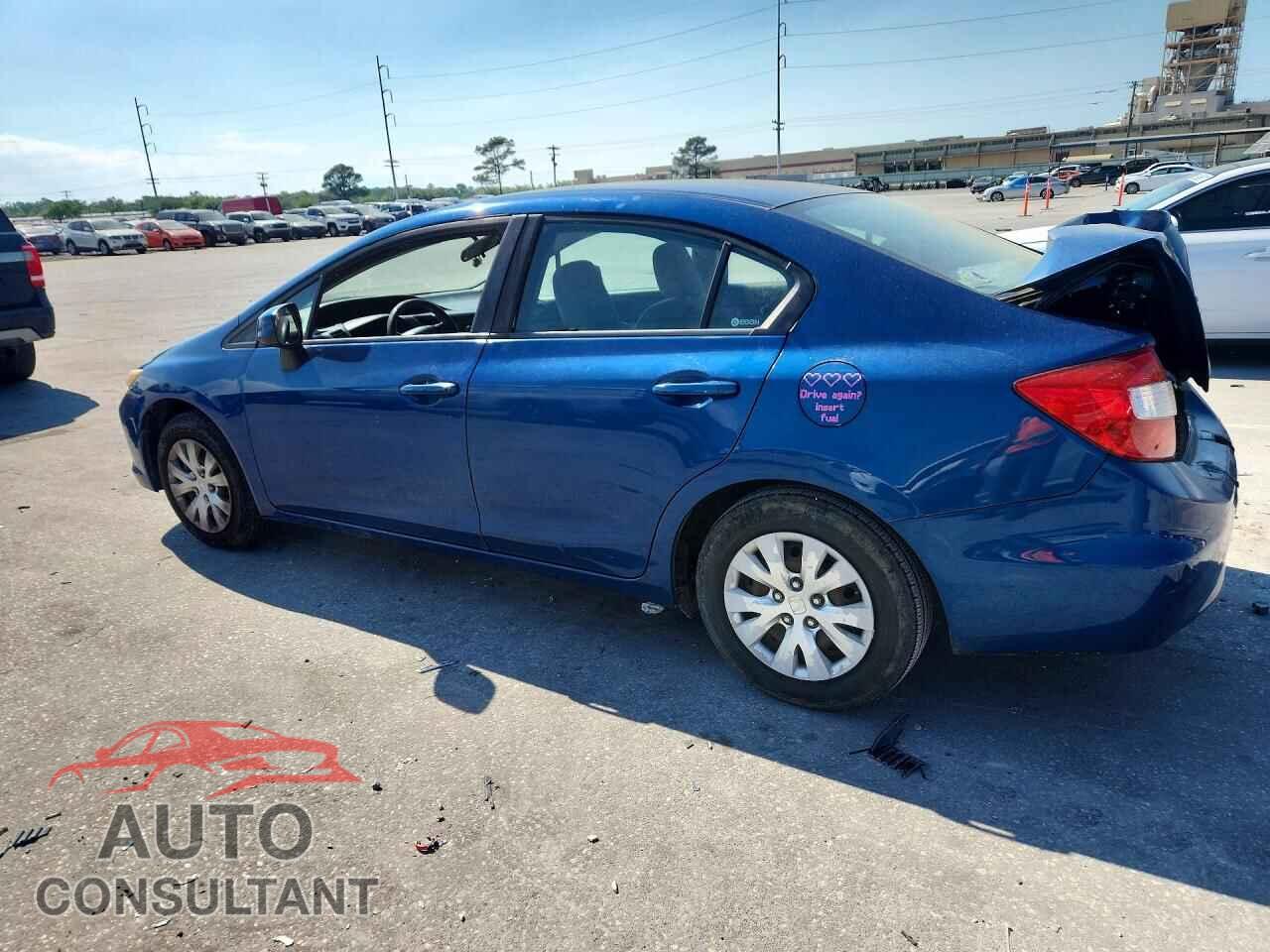 HONDA CIVIC 2012 - 19XFB2F59CE045713