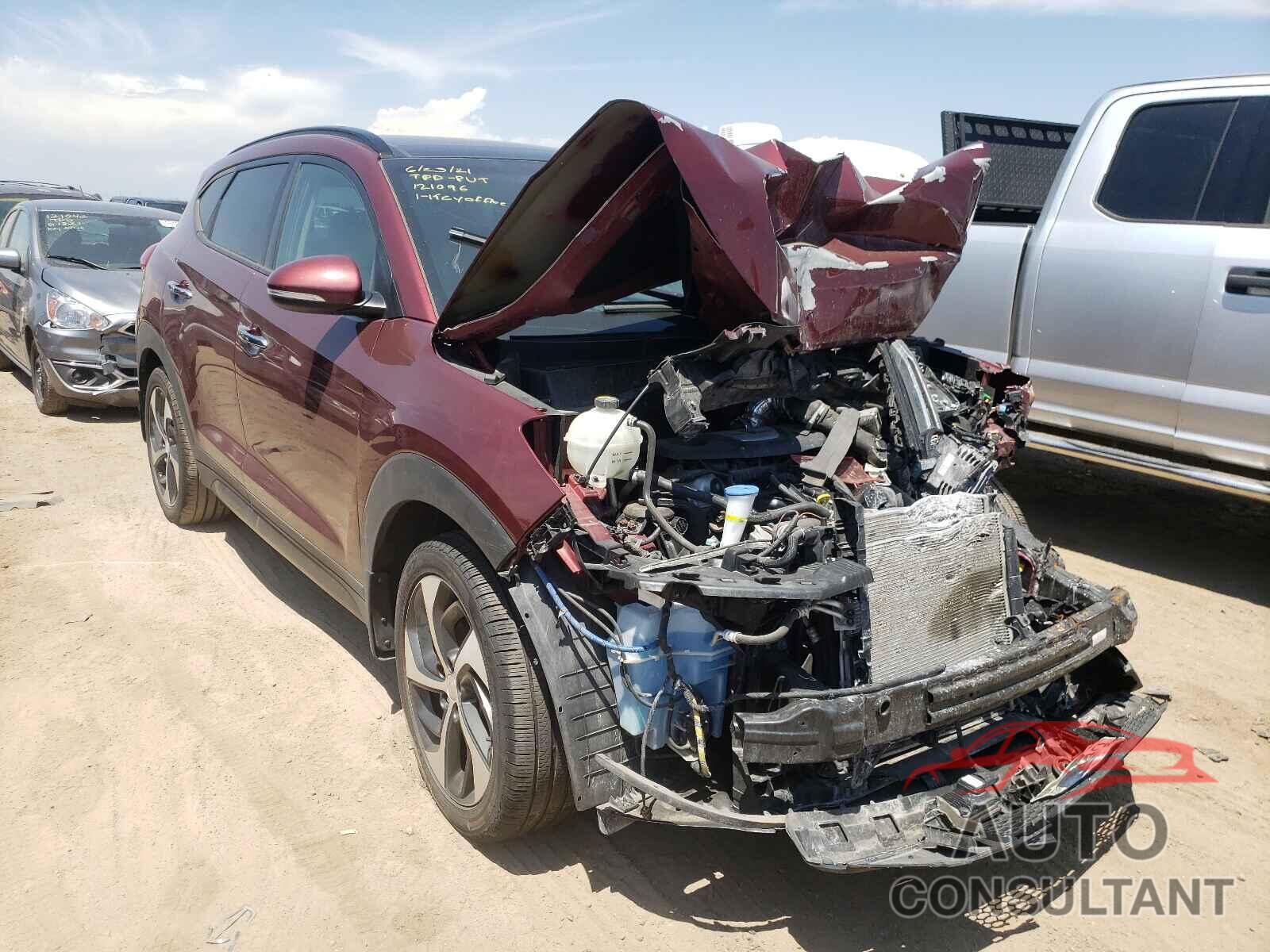 HYUNDAI TUCSON 2016 - KM8J3CA20GU055625