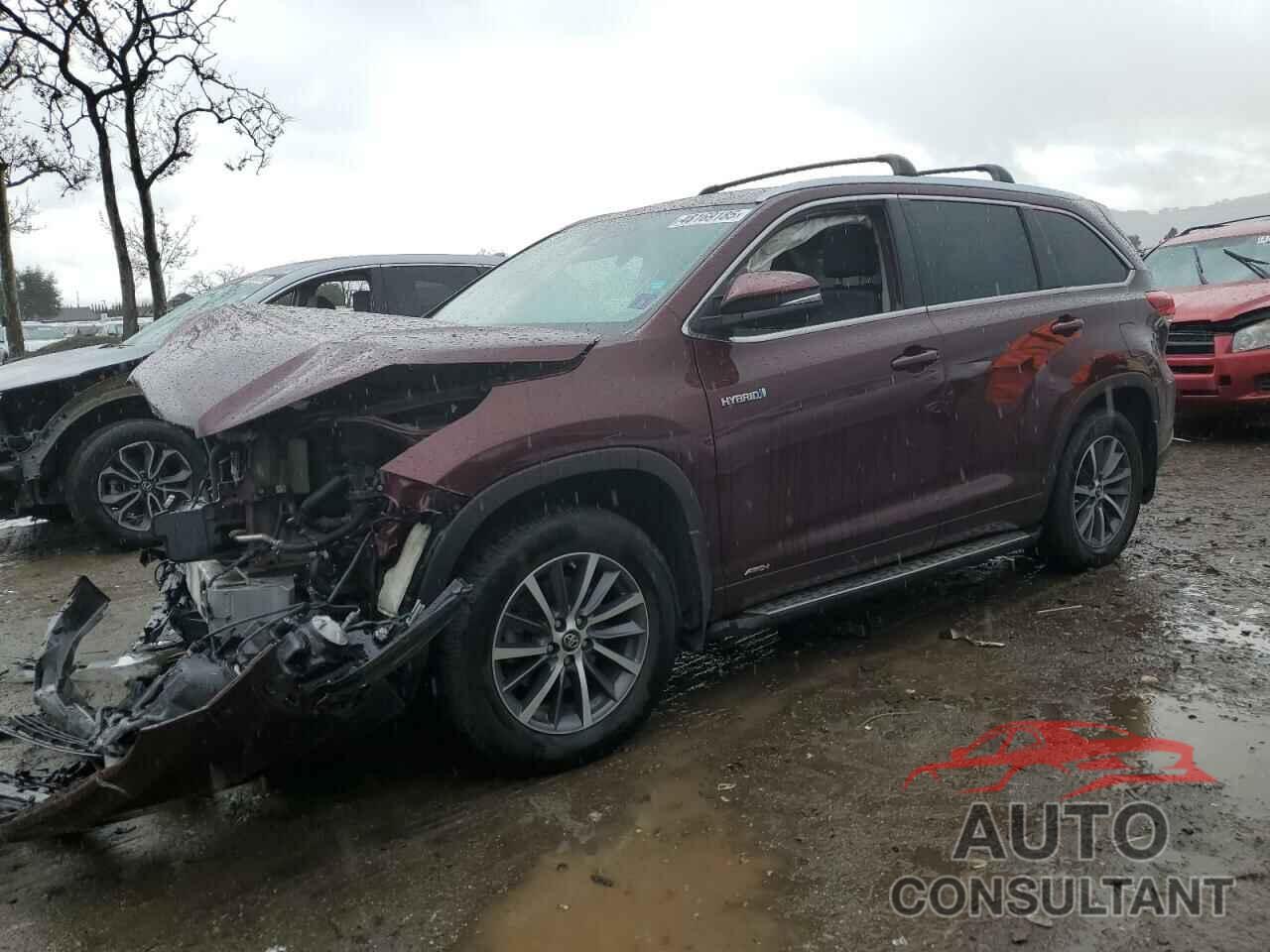 TOYOTA HIGHLANDER 2018 - 5TDJGRFH6JS045041