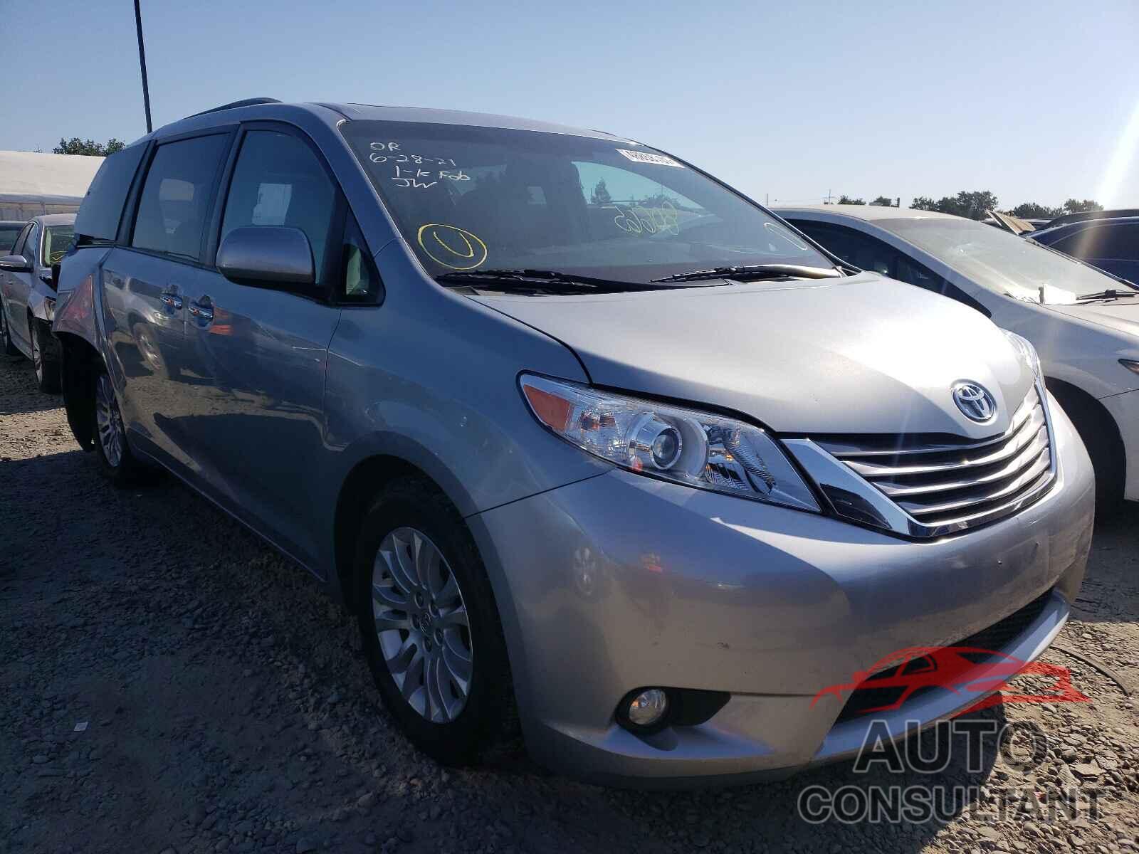 TOYOTA SIENNA 2016 - 5TDYK3DC8GS728112