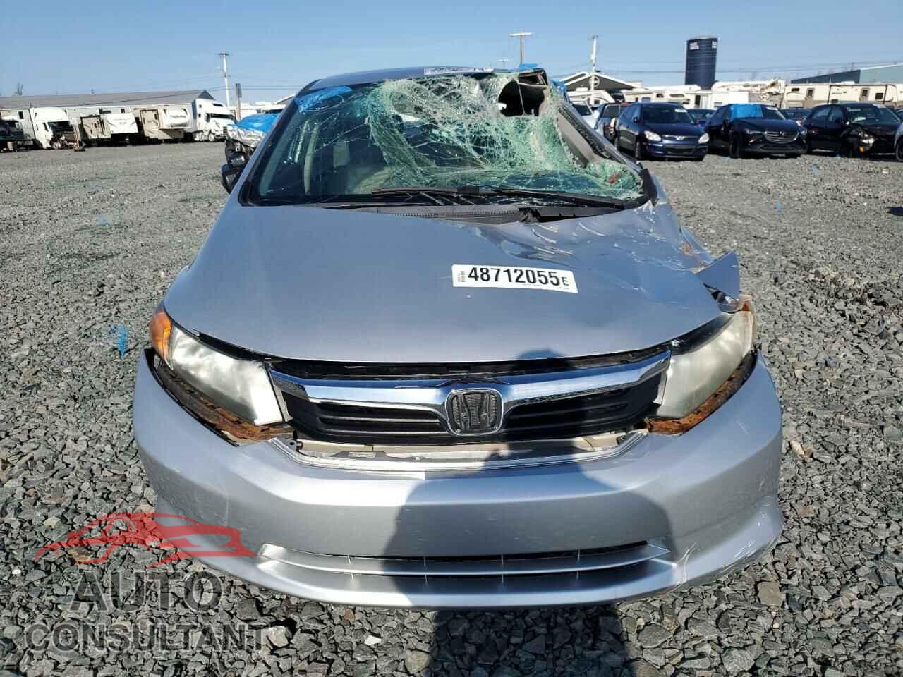 HONDA CIVIC 2012 - 2HGFB2F48CH049409