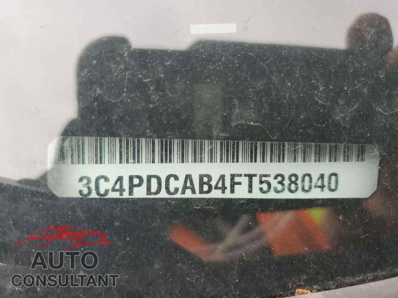 DODGE JOURNEY 2015 - 3C4PDCAB4FT538040