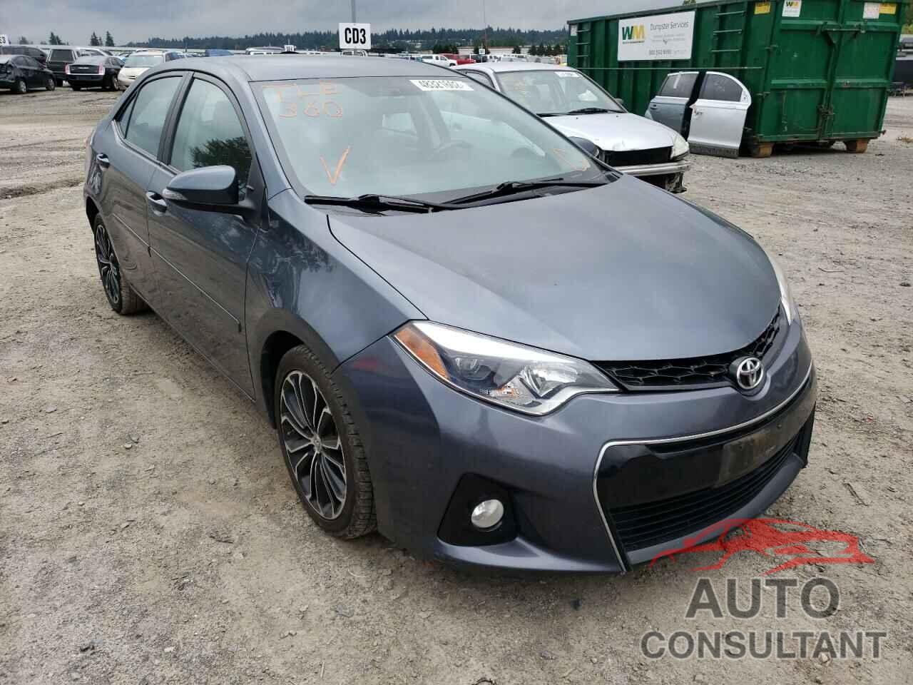 TOYOTA COROLLA 2016 - 2T1BURHE0GC566273