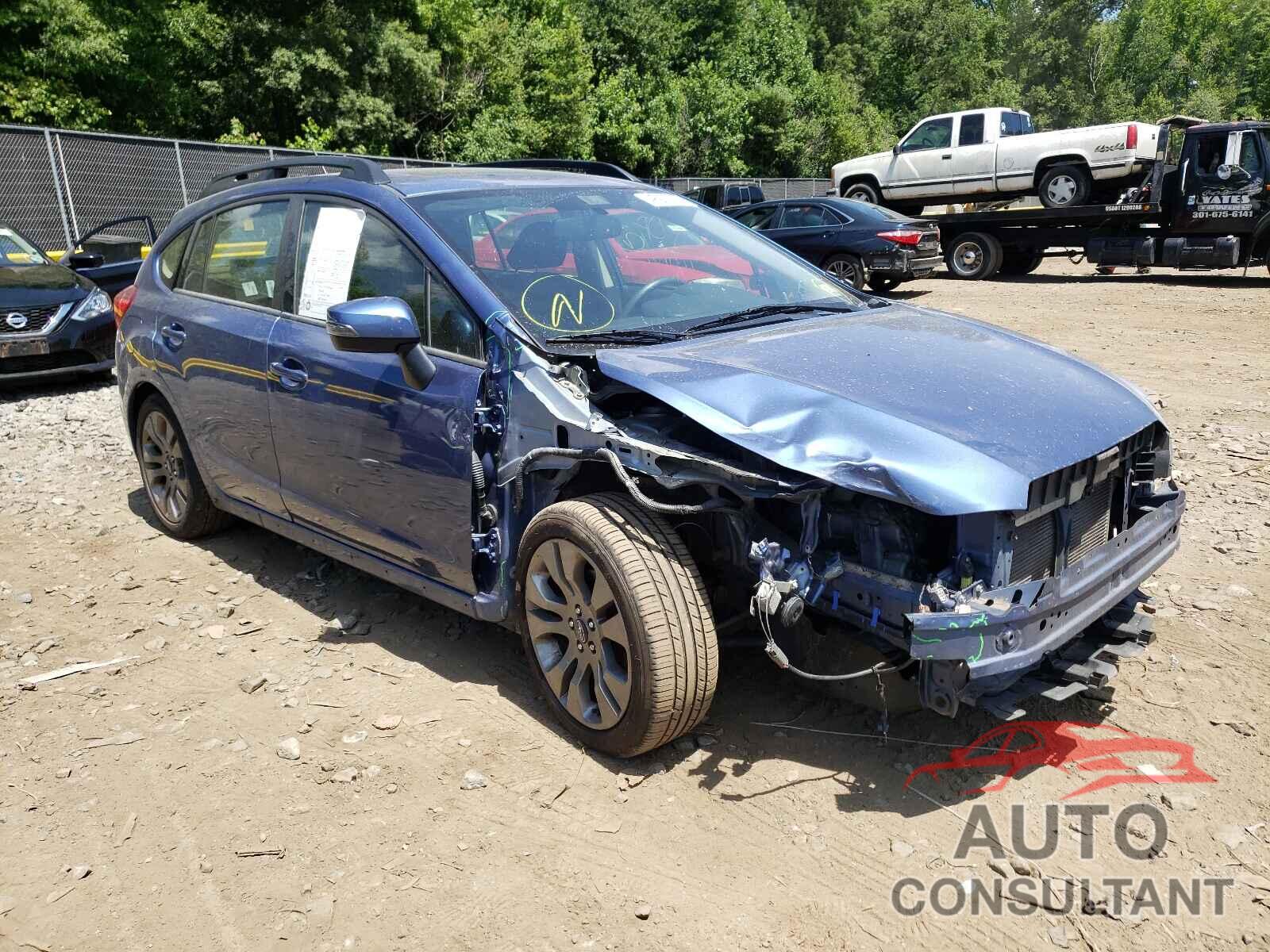 SUBARU IMPREZA 2016 - JF1GPAP6XG8208771