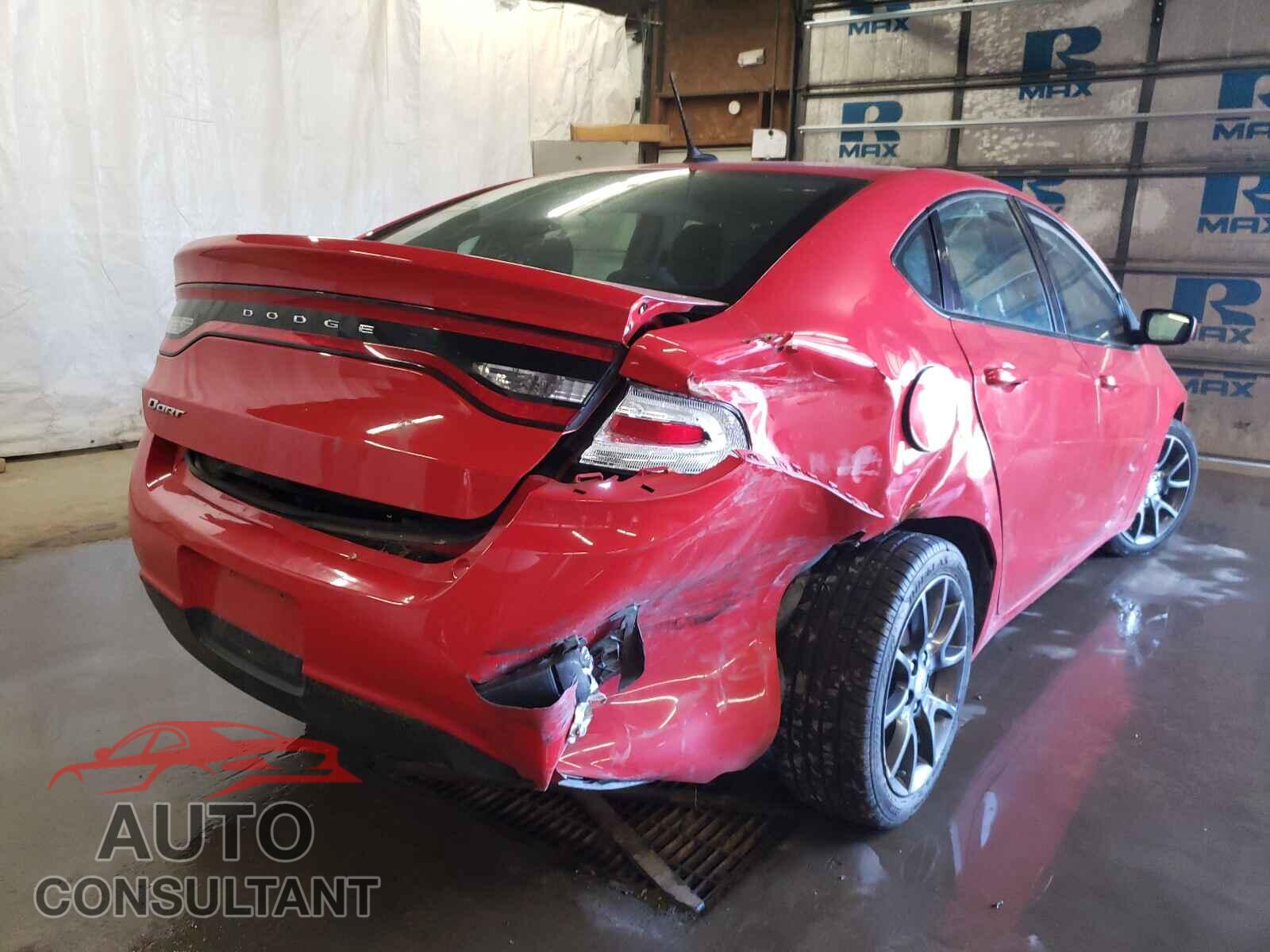 DODGE DART 2016 - 1C3CDFAA9GD679768
