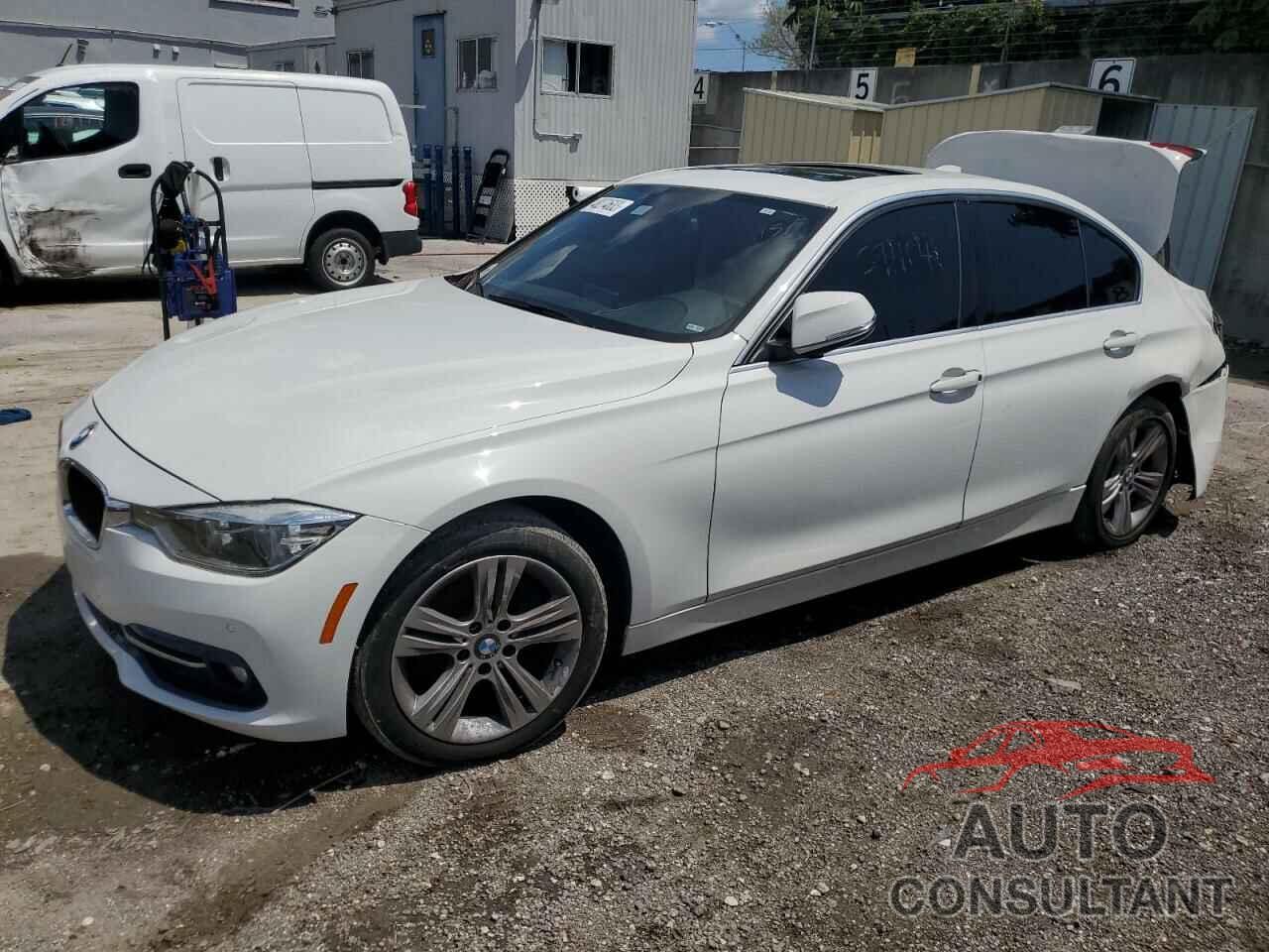 BMW 3 SERIES 2017 - WBA8D9G59HNU60816