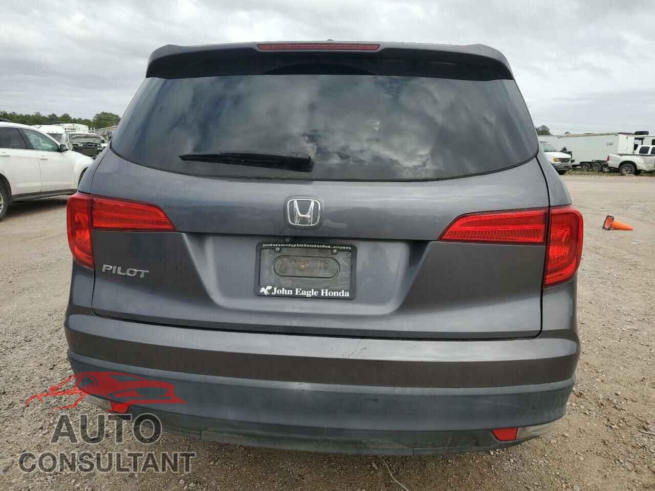 HONDA PILOT 2017 - 5FNYF5H51HB013187