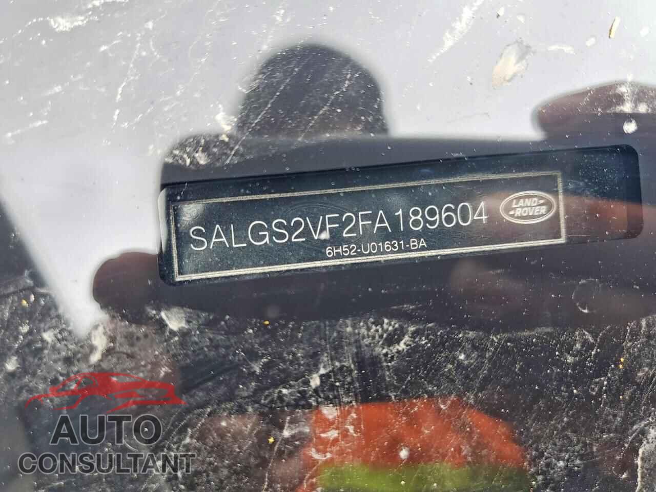 LAND ROVER RANGEROVER 2015 - SALGS2VF2FA189604