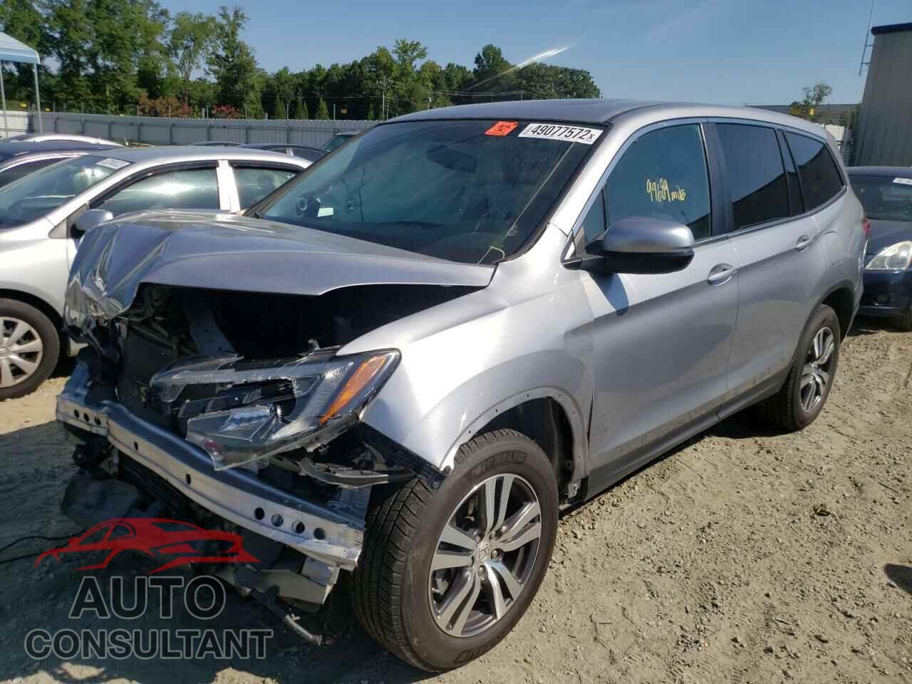 HONDA PILOT 2017 - 5FNYF6H78HB038997