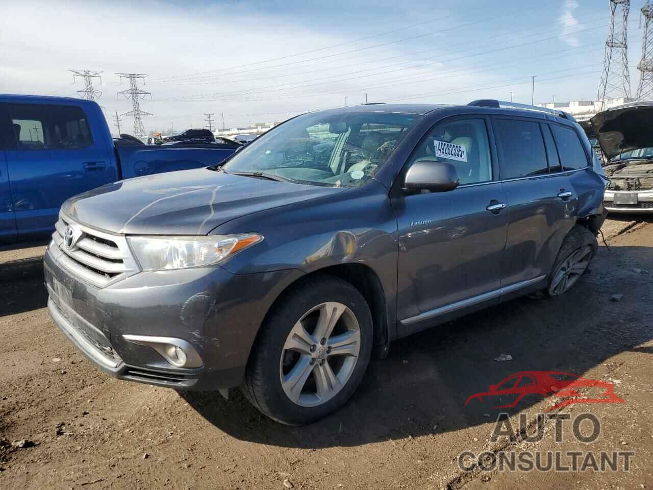 TOYOTA HIGHLANDER 2013 - 5TDDK3EH5DS265771
