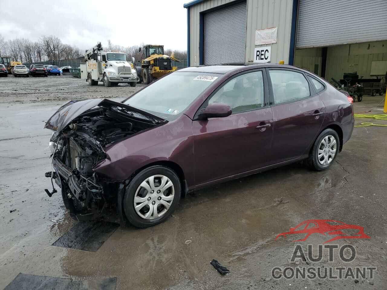 HYUNDAI ELANTRA 2009 - KMHDU46D99U757407