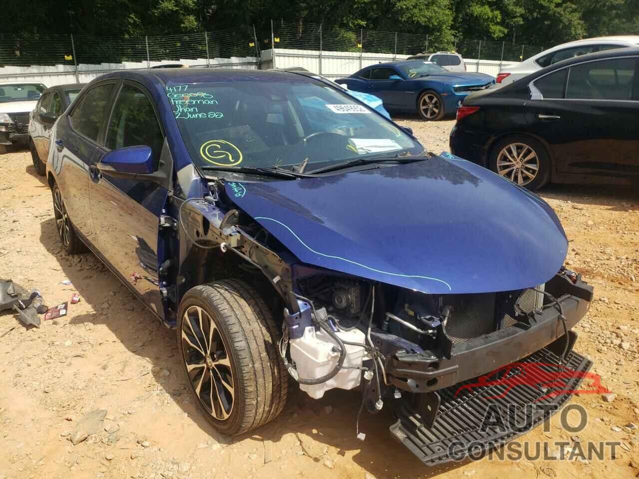 TOYOTA COROLLA 2017 - 2T1BURHE2HC880024