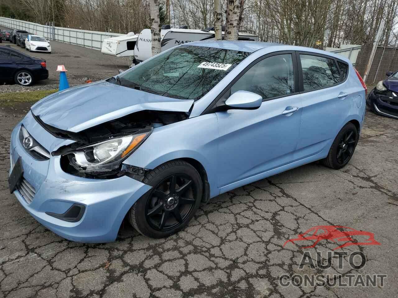 HYUNDAI ACCENT 2014 - KMHCT5AE5EU161810