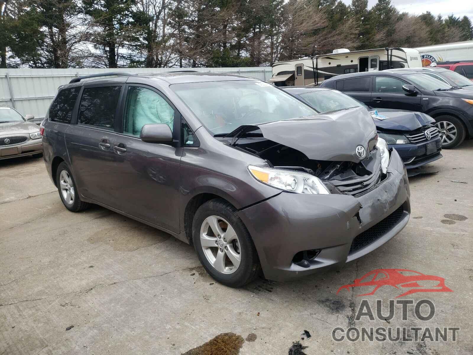 TOYOTA SIENNA 2017 - 5TDKZ3DC4HS841798