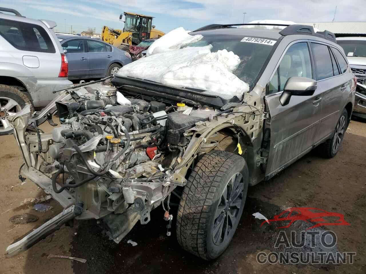SUBARU OUTBACK 2016 - 4S4BSEJC9G3212635