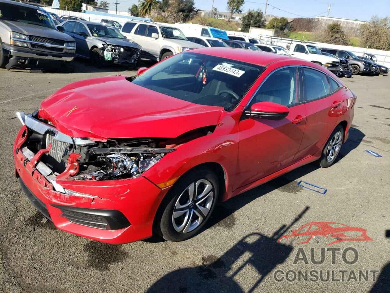 HONDA CIVIC 2018 - 2HGFC2F50JH511495