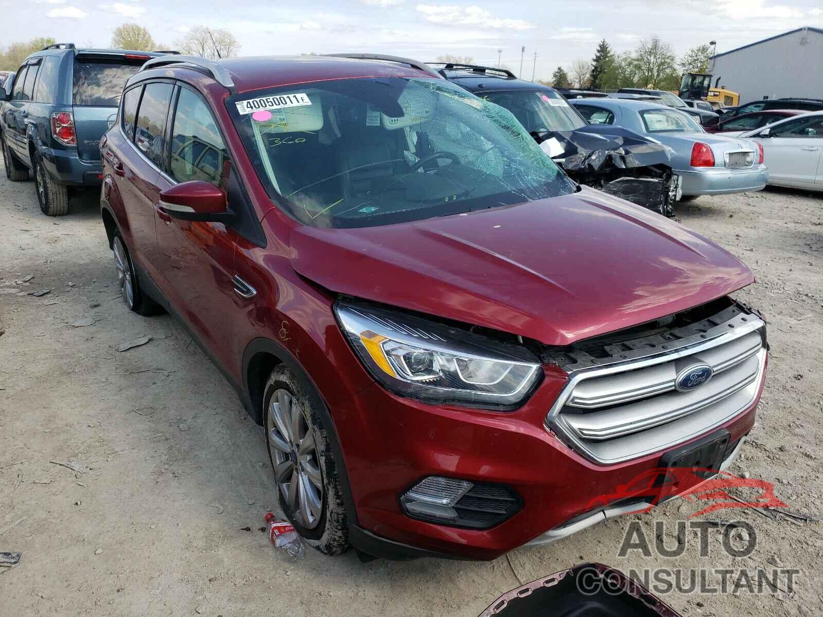 FORD ESCAPE 2017 - 1FMCU0J92HUC28693