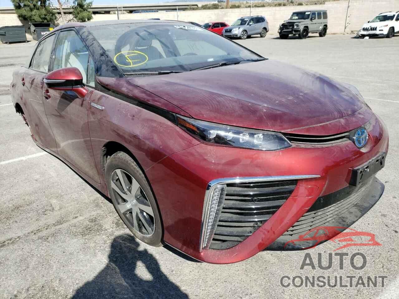 TOYOTA MIRAI 2020 - JTDBVRBD7LA008092