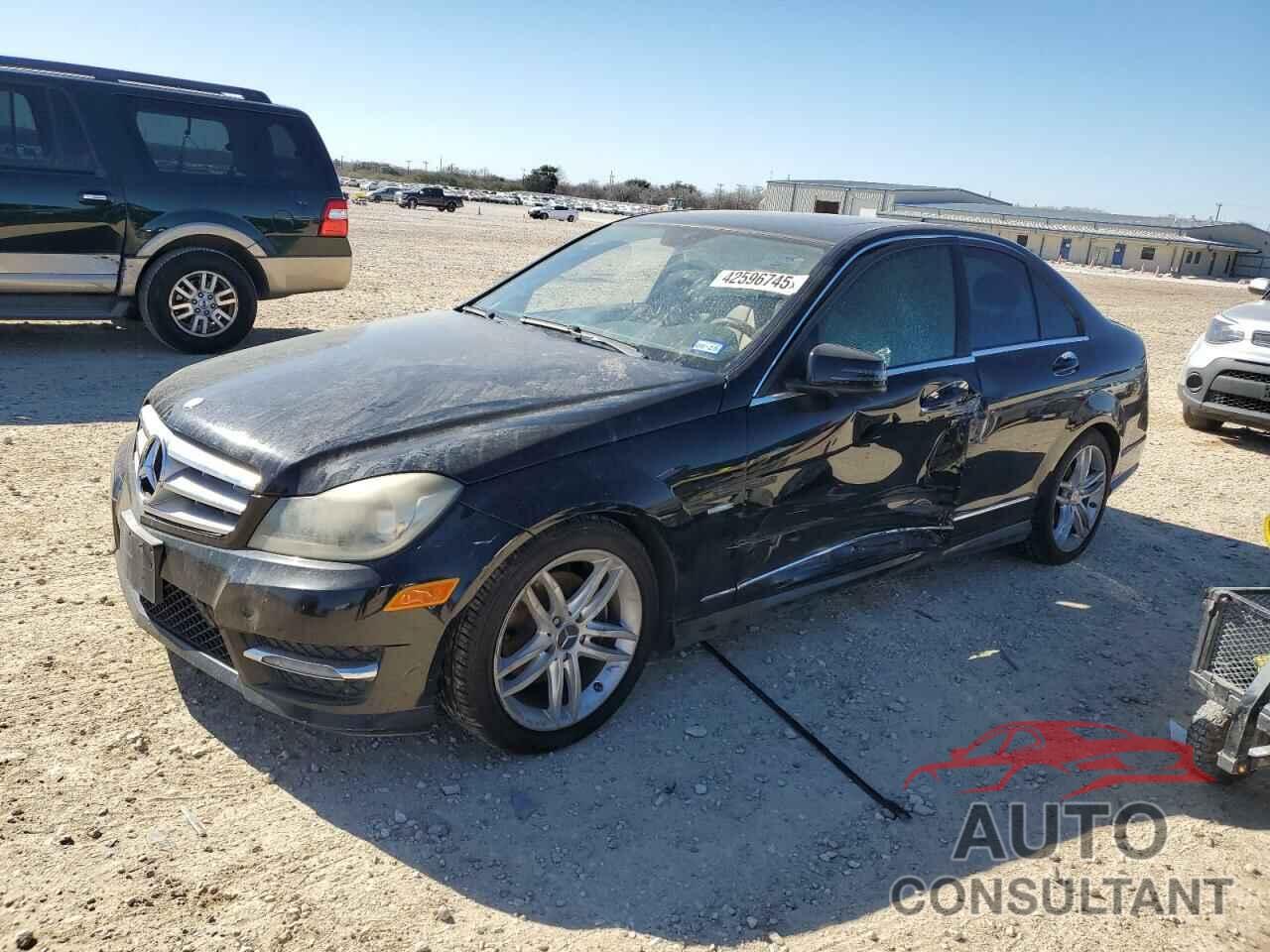 MERCEDES-BENZ C-CLASS 2012 - WDDGF4HB4CR218264