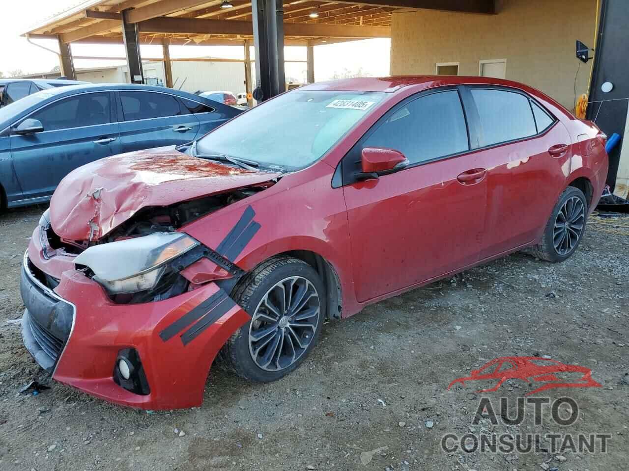 TOYOTA COROLLA 2015 - 2T1BURHEXFC450349