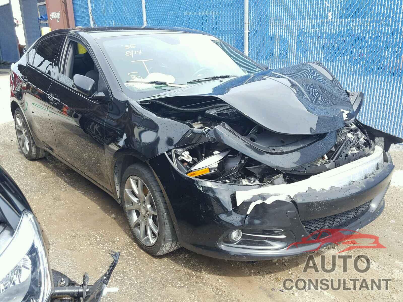 DODGE DART 2015 - 1C3CDFBB6FD242719