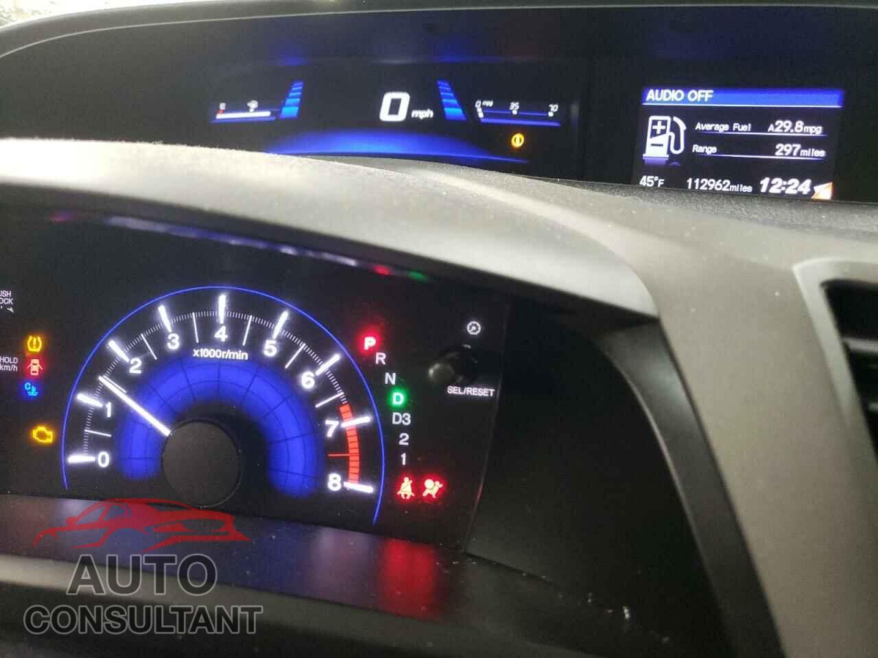 HONDA CIVIC 2012 - 19XFB2F81CE001912