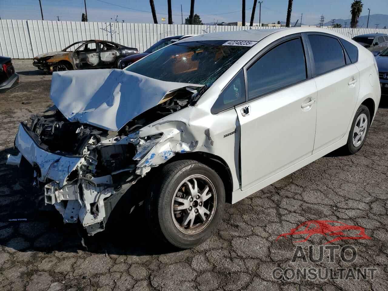 TOYOTA PRIUS 2010 - JTDKN3DU5A1123507