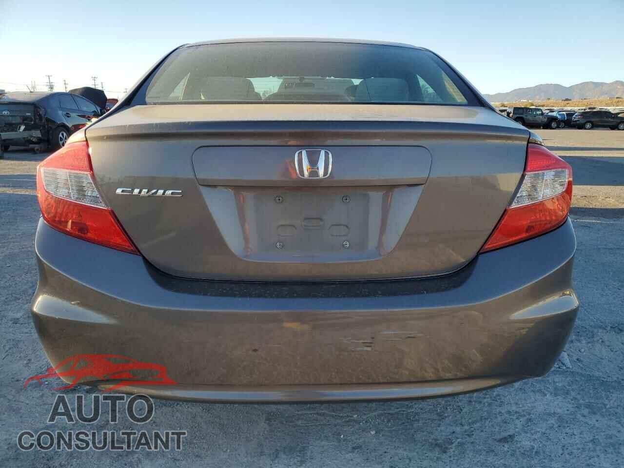 HONDA CIVIC 2012 - 19XFB2F59CE311778