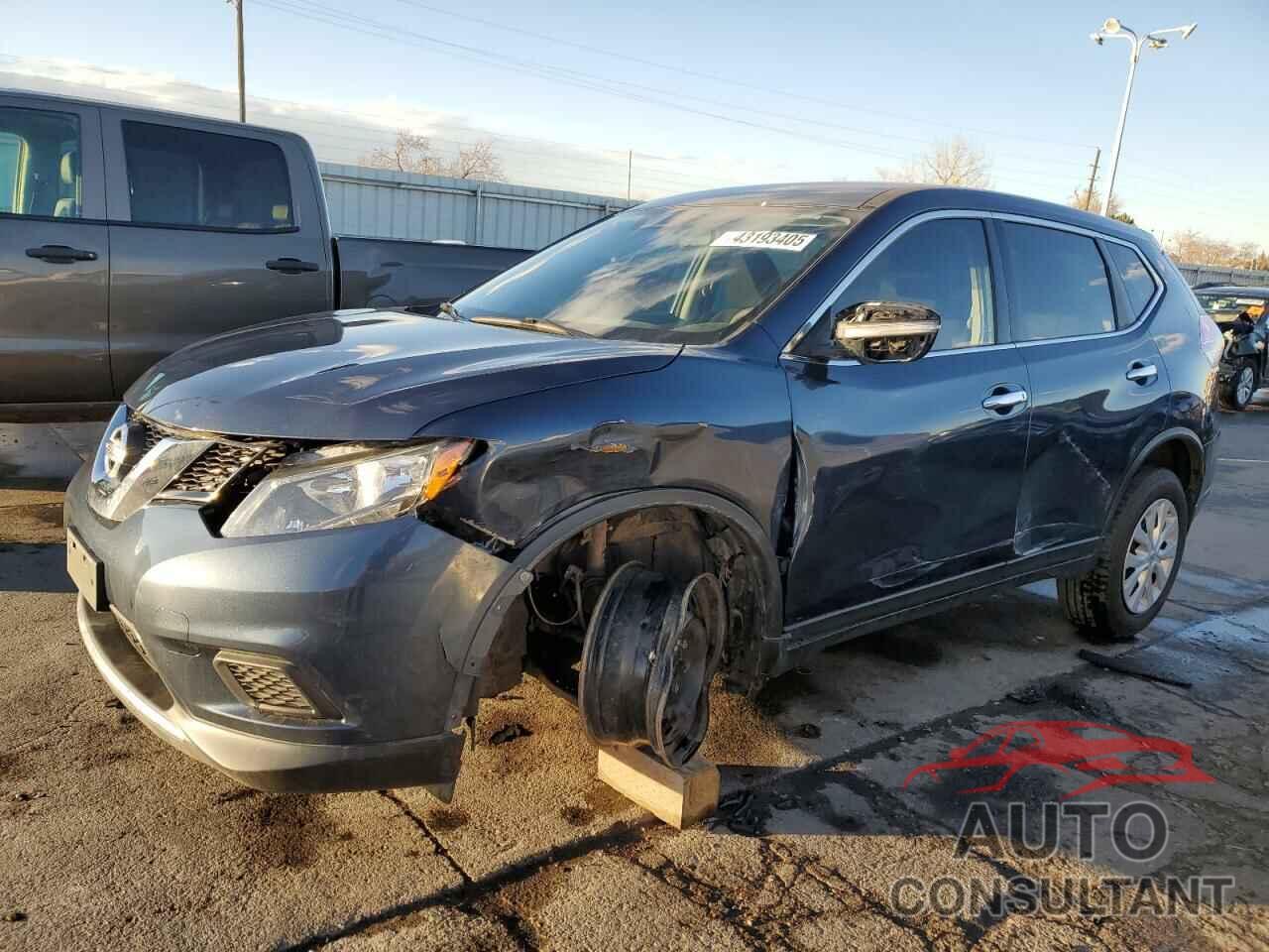NISSAN ROGUE 2015 - KNMAT2MV6FP524573