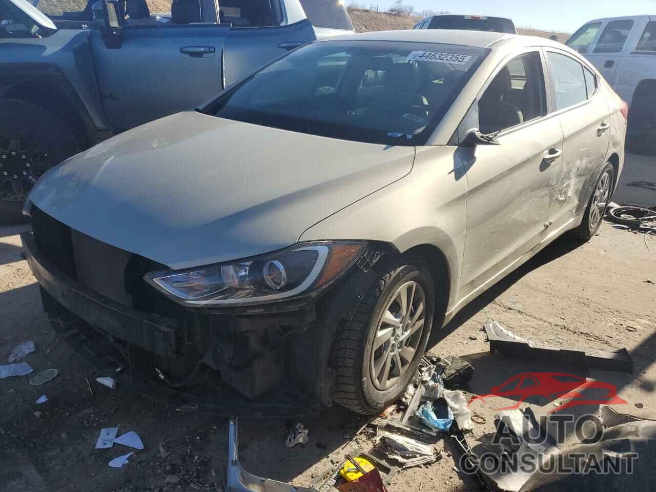 HYUNDAI ELANTRA 2017 - KMHD74LF2HU362772