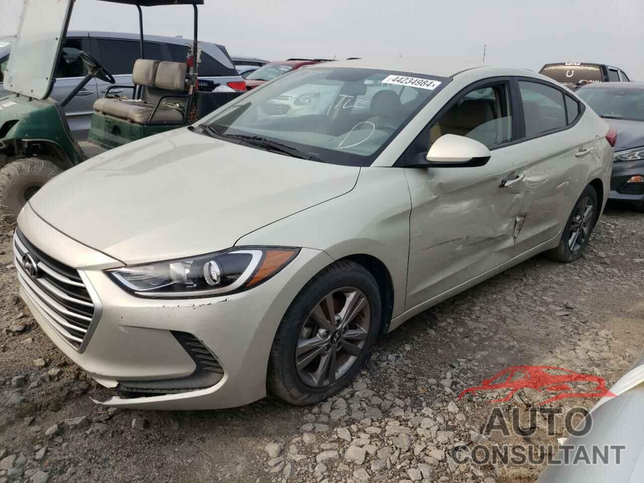 HYUNDAI ELANTRA 2017 - KMHD84LF4HU060980