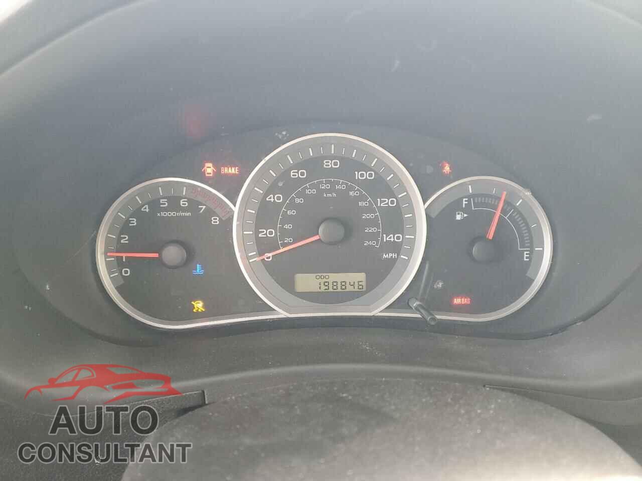 SUBARU IMPREZA 2011 - JF1GH6D60BG810401