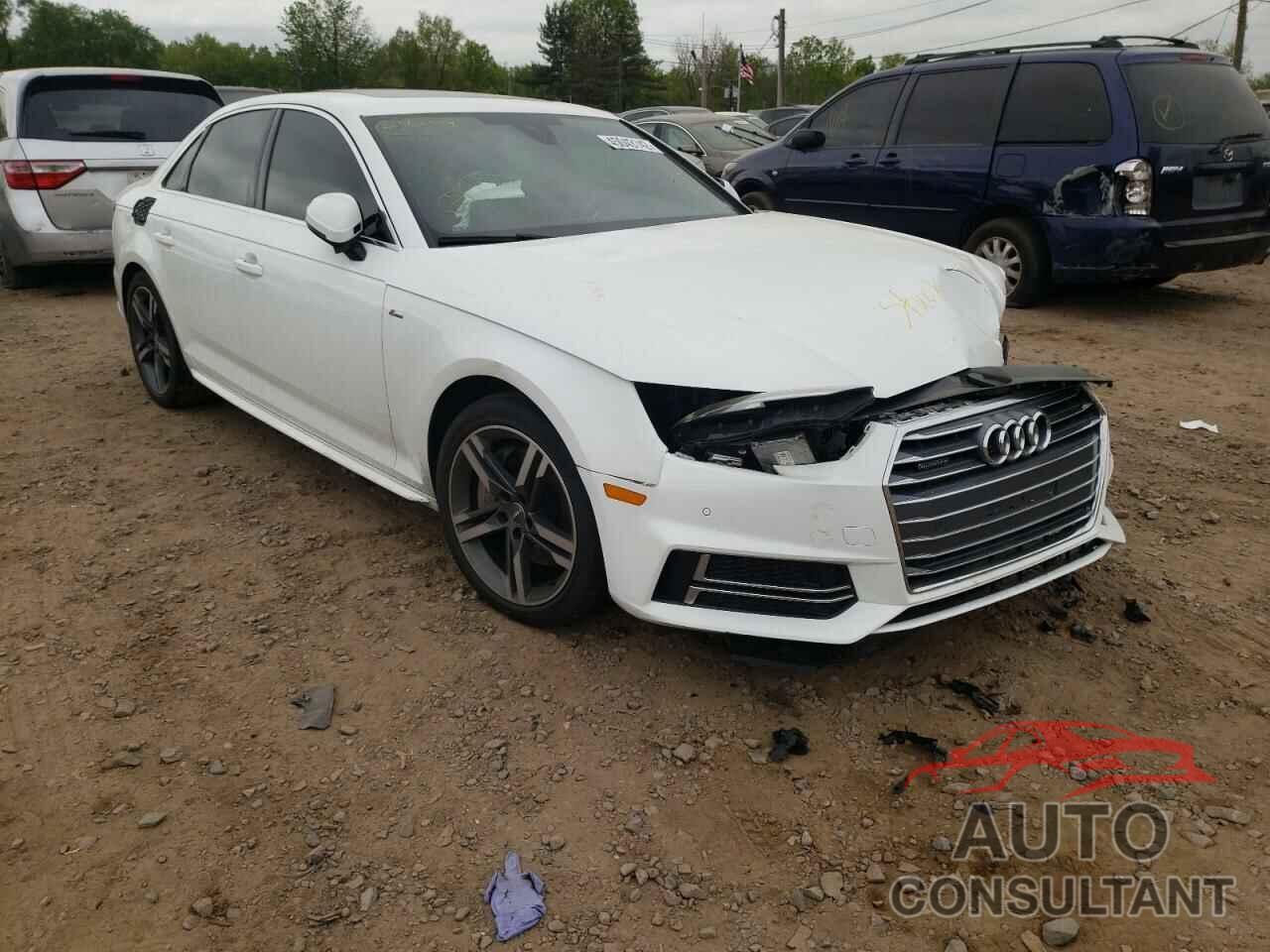 AUDI A4 2018 - WAUENAF45JN018695