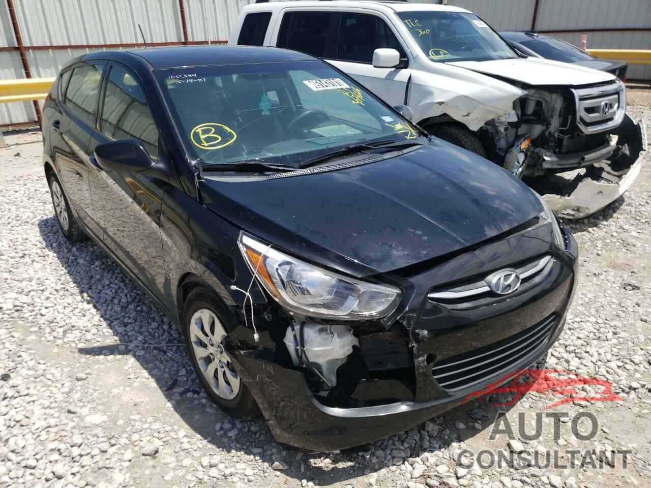 HYUNDAI ACCENT 2017 - KMHCT5AEXHU353664