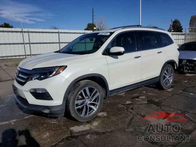 HONDA PILOT 2016 - 5FNYF6H91GB076605