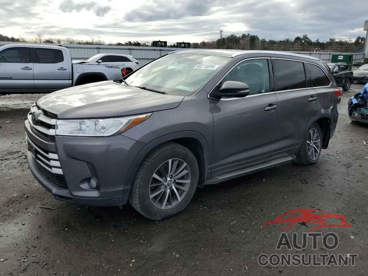 TOYOTA HIGHLANDER 2017 - 5TDJZRFH4HS418775