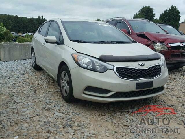KIA FORTE 2015 - KNAFK4A60F5309460