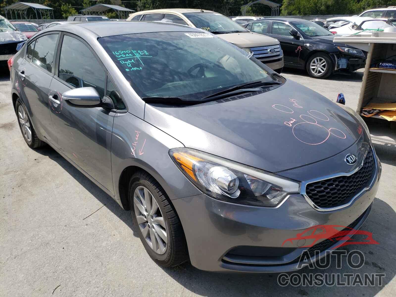 KIA FORTE 2016 - KNAFX4A62G5598411
